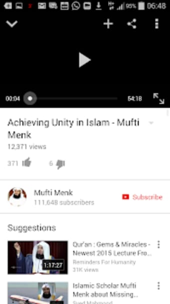 Mufti Menk Audio Lectures
