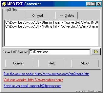 MP3 EXE Converter