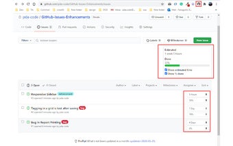 GitHub Issues Enhancements