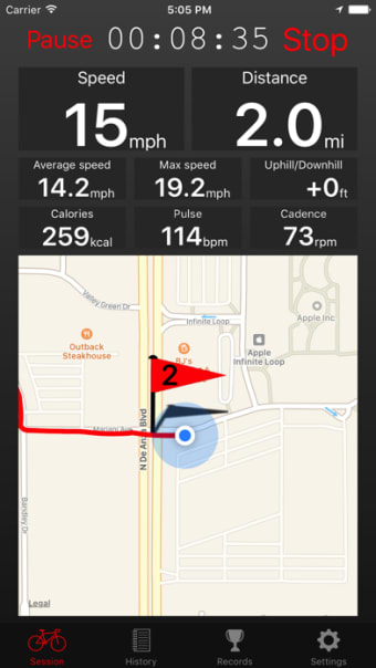 Fitmeter Bike - GPS Cycling