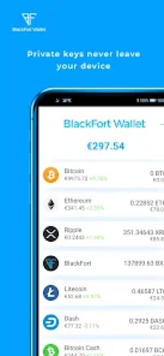 BlackFort Wallet  Exchange