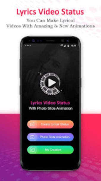 Lyrics Status Maker : Lyrical  Photo Video Status