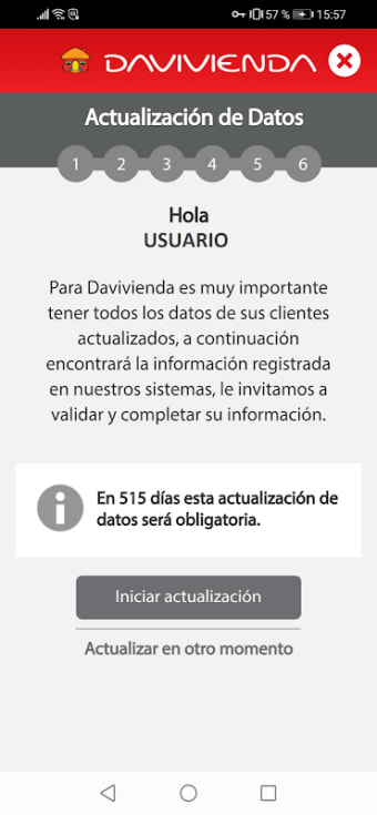 App Davivienda El Salvador