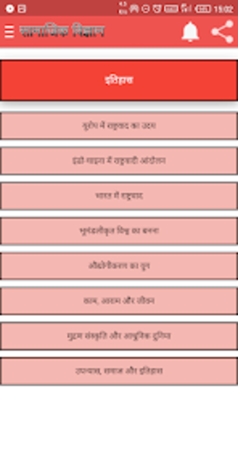 Class 10 Social Science Hindi