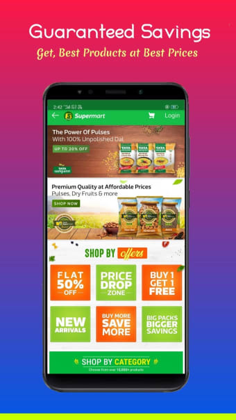 Supermart -Online Grocery Shopping App