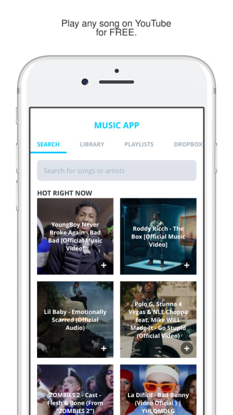 Music App - Unlimited