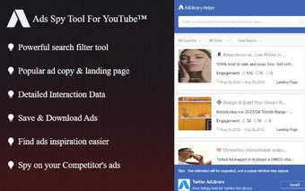 Ad Library - Ads Spy Tool For YouTube™