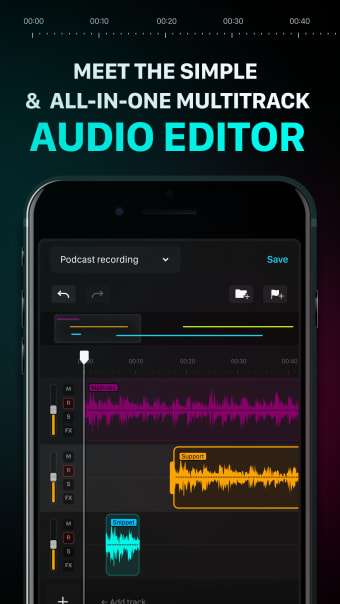 Audio One: Music Audio Editor