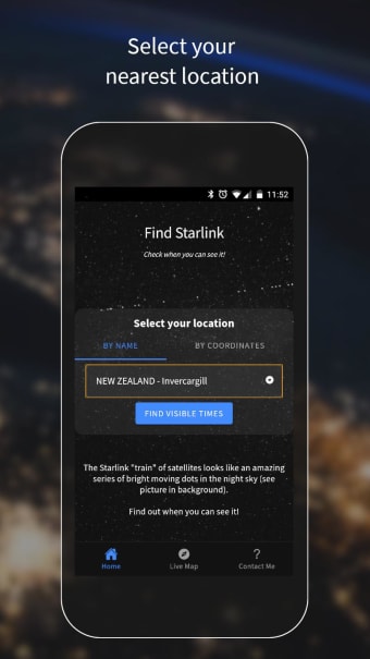 Find Starlink Satellites