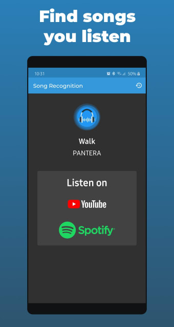 Song Recognition  Detector - Music Finder