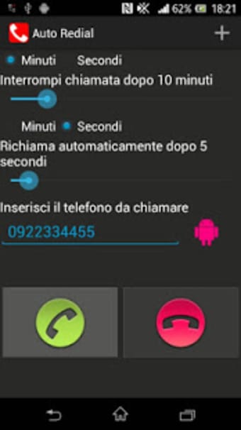 Auto Redial  call timer Pro