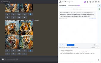 AutoJourney - Auto send Midjourney prompts