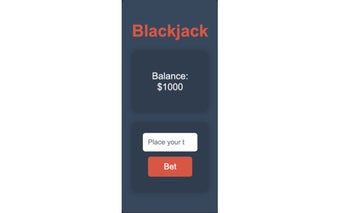 Blackjack Game Extension