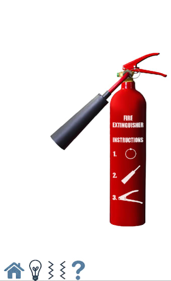 Fire extinguisher simulator