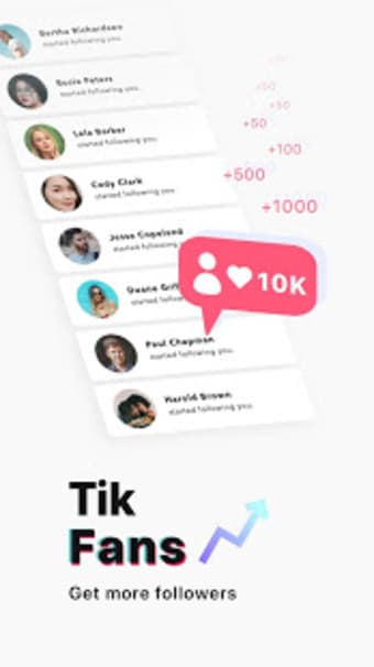 TikFans: Likes and Followers for TikTok