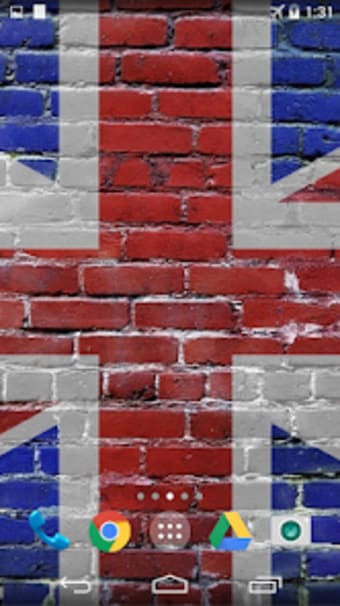 British Flag Live Wallpaper