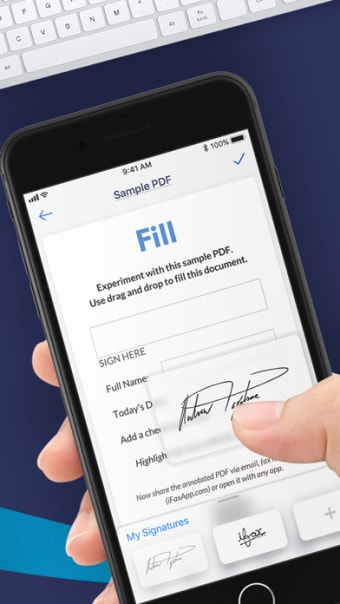 Fill PDF Editor Signature app