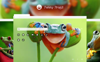 Funny Frogs New Tab