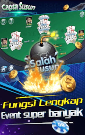 Capsa Susun bonus pulsa free poker remi online