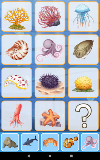 Sea Animals for toddler Babies cards Animal sounds