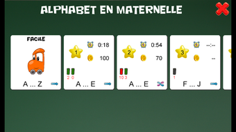 Alphabet en maternelle