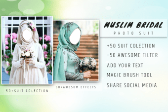 Muslim Bridal Photo Suit