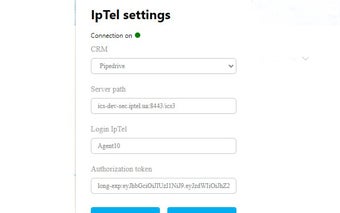 Iptel extension