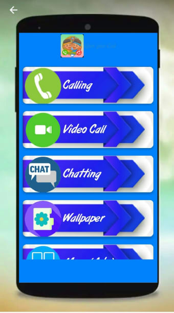 Upin ipin call: Fake video call and wallpaper