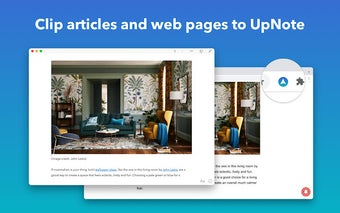 UpNote Web Clipper