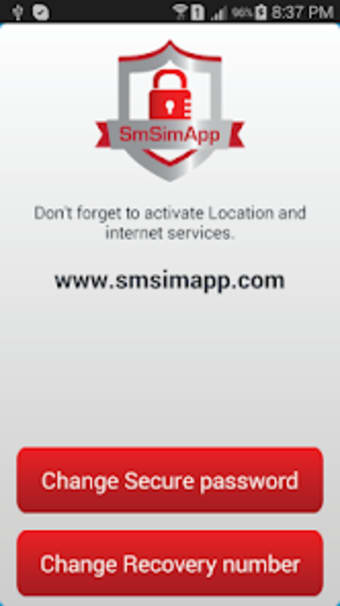 SmSimApp Anti Theft