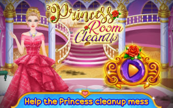 Princess Room Cleanup-Wash Clean Color by Number