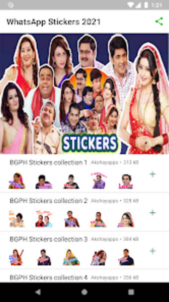 Funny Bhabhi Ji Stickers 2021