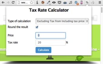 Tax Rate Calculator