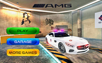 Mercedes AMG GT : Police Games