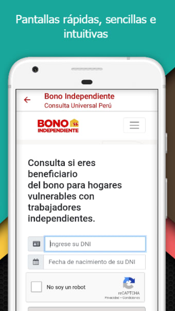 Consulta Universal Perú Bonos