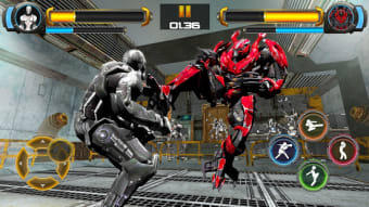 Robot Fighting Games Real Transform Ring Fight 3D