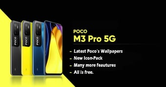 Poco M3 Pro Theme Xiaomi Poco M3 5G Launcher