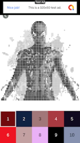 Superhero Star - Pixel Art