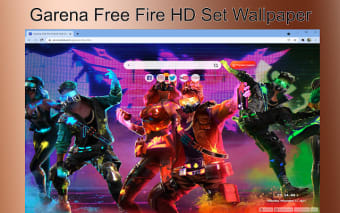 Garena Free Fire HD Custom New Tab
