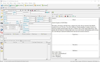 RESUMate Web Profile Tool