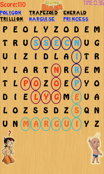 Word Puzzles with Bheem