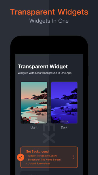 Transparent Widget Kit