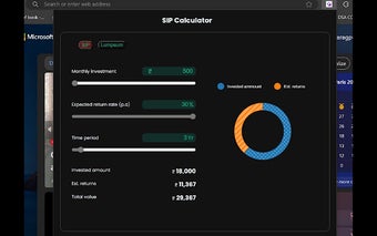 CapitalCrafter-A SIP Calculator