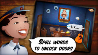 Mystery Word Town Spelling