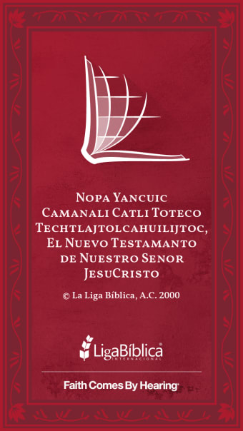 Náhuatl de la Huasteca Occidental Santa Biblia