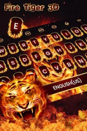 Fire Tiger 3D Keyboard