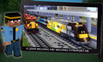Train Add-on MCPE. Mods  Addons for Minecraft PE
