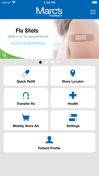 Marcs Pharmacy Mobile App
