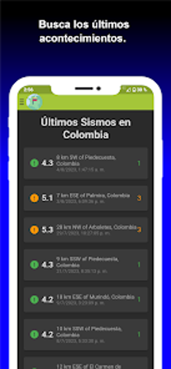 Sismología Colombia