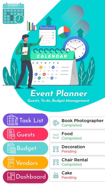 Event Planner - Guests To-do